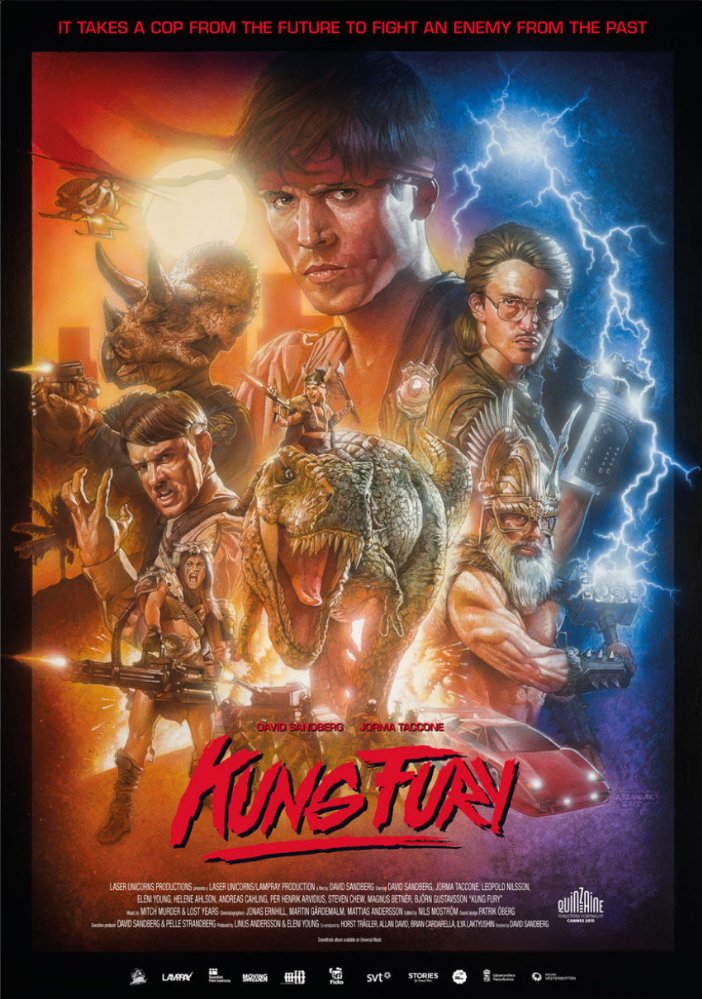 Kung įniršys / Kung Fury (2015)